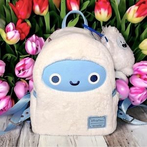 Disney Parks Yeti Loungefly Mini Backpack with yeti dangle